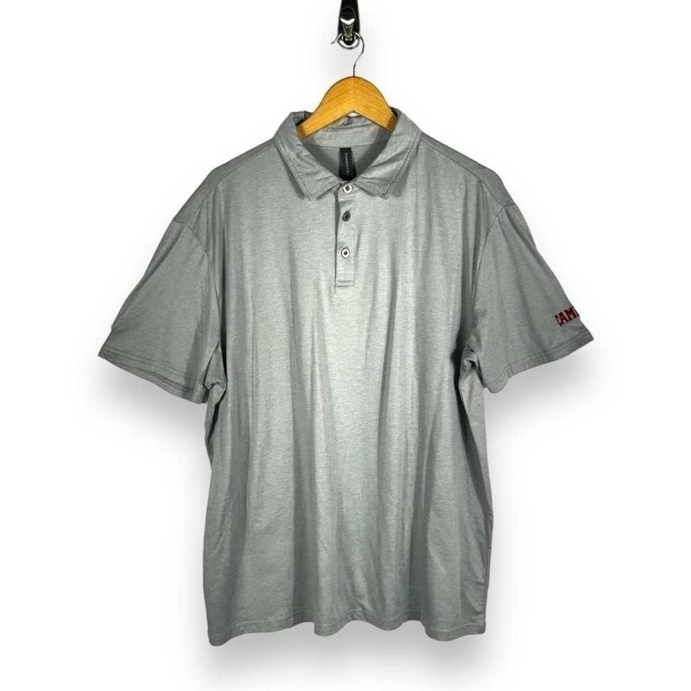 Anderson Ord Scopes Performance Golf Polo Shirt, Light Grey, Size XL